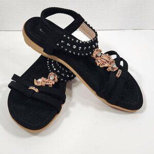 Womens Sandals BLACK NEW